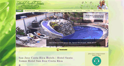 Desktop Screenshot of hotelsantotomas.com